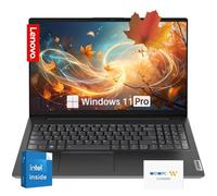 Lenovo Laptop FHD de 15.6 pulgadas de la serie V15 • 32 GB de RAM • SSD PCIe de 1 TB • Procesador Intel de doble núcleo • Puerto Ethernet • Luz azul baja • HDMI • WiFi y Bluetooth • Win 11 Pro • con