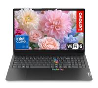 Lenovo Laptop FHD de 15.6 pulgadas para estudiantes con Office 365, RAM DDR5 de 16 GB, SSD PCIe de 512 GB, procesador Intel de cuatro núcleos, Copilot AI, WiFi 6, Bluetooth, USB-C, HDMI, carga rápida