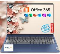 Lenovo Laptop IdeaPad 1 de 15.6 pulgadas | 8 GB de RAM | 128 GB eMMC | Wi-Fi 6 | USB-C | Microsoft Office 365 de 1 año | Intel Dual-Core | Pantalla HD | Windows 11 | con USB de recuperación WOWPC