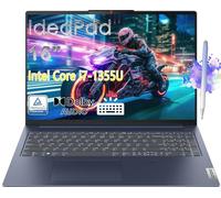 Lenovo Laptop IdeaPad Slim 5i, Intel Core i7-1355U de 13ª generación, pantalla táctil IPS de 16 pulgadas (1920 x 1200), memoria de 16 GB, SSD PCIe de 1 TB, Win 11 Home, con lápiz capacitivo. (16 GB de