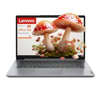 Lenovo Laptop para estudiantes 2026 con Microsoft 365, 8 GB de RAM, 128 GB de almacenamiento, Intel Dual Core, WiFi, ultraligera, Windows 11, batería de larga duración, IdeaPad esencial para el hogar