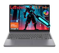 Lenovo Laptop para juegos, pantalla IPS WUXGA de 15 pulgadas, AMD Ryzen 5 7535HS, RAM DDR5 de 16 GB, SSD PCIe de 512 GB, gráficos Radeon 660M, PC Copilot AI, HDMI, tipo C, WiFi 6, Bluetooth 5.3, Luna