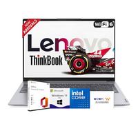 Lenovo Laptop Thinkbook Business de 16 pulgadas (edición 2025/2026) con Microsoft Office, Intel 8-Core i5-13420H, 32 GB de RAM, SSD de 2 TB, diseño ultra silencioso, batería de larga duración, Windows