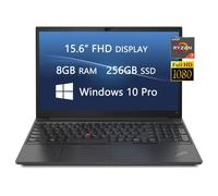 Lenovo Laptop ThinkPad E15 Gen 3 2022 para empresas y profesionales, computadora FHD de 15.6 pulgadas, AMD Ryzen 7 5700U, 8 GB de RAM, SSD de 256 GB, cámara web, Bluetooth, Windows 10 Pro, cable HDMI