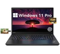 Lenovo Laptop ThinkPad E15 para negocios, pantalla FHD de 15.6 pulgadas, Core i7-1165G7, Windows 11 Pro, 32 GB de RAM 1 TB SSD, huella dactilar, WiFi, tarjeta USB Durlyfish de 32 GB