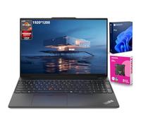 Lenovo Laptop ThinkPad E16 Gen 2 | WUXGA de 16 pulgadas | AMD Ryzen 7 7735U | DDR5 de 64 GB | SSD de 2 TB | Huella dactilar | Teclado retroiluminado | HDMI, Wi-Fi 6 | Windows 11 Pro | Paquete con SSD