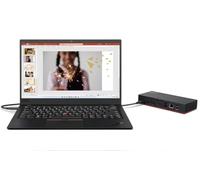 Lenovo Laptop ThinkPad X1 Carbon Gen 12 con procesador Ultra 7 155U, pantalla no táctil de 14 pulgadas, 32 GB de RAM, SSD de 1 TB, cámara FHD+ y paquete Windows 11 Pro con base universal ThinkPad