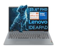 Lenovo Laptop V15 15.6 pulgadas FHD edición 2026, IdeaPad Slim 3i, CPU | SSD de 128 GB, Copilot AI, ultra portátil, batería de larga duración, teclado numérico, Office 365, Windows 11 para