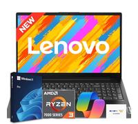 Lenovo Laptop V15 Business Edition 2026, AMD Ryzen 3 serie 7000 (Beat i7-1065G7), pantalla FHD de 15.6 pulgadas, RAM DDR5 de 16 GB, SSD NVMe de 256 GB, Wi-Fi 6, RJ-45, Dolby Audio, Windows 11 Pro