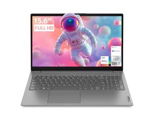 Lenovo Laptop V15 Essential | Pantalla antirreflejos FHD de 15.6 pulgadas | Intel Core i7-1255U | 16 GB de RAM | SSD PCIe de 512 GB | HDMI | Ethernet RJ-45 | Teclado numérico | Cámara web | Wi-Fi 6 |
