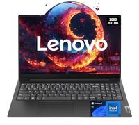 Lenovo Laptop V15 Essential | Procesador Intel multitarea de 4 núcleos | 16 GB de RAM | SSD de 512 GB | Pantalla FHD 1080p de 15.6 pulgadas | Ethernet RJ-45 | Diseño resistente | Windows 11 Pro |