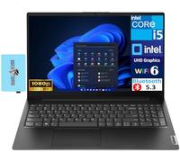Lenovo Laptop V15 G3 para la escuela y negocios con pantalla IPS FHD de 15.6 pulgadas (Intel i5-1235U (Beats i7-1165g7), 16GB DDR4, 512GB PCIe SSD, WiFi 6, BT 5.3, cámara web HD 720p, Win11H) con