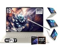 Lenovo Laptop Yoga 7 2 en 1, pantalla táctil LCD 2K de 16 pulgadas, AMD 8-Core Ryzen AI 7 350 (>Intel i7-1355U), AI Copilot, 16GB LPDDR5X, 2TB SSD, WiFi 7, KB retroiluminado, huella dactilar, cámara