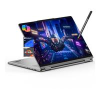 Lenovo Laptop Yoga 7 7i 2 en 1 con pantalla táctil FHD+ de 16 pulgadas, AMD Ryzen 7 8840HS, 16 GB de RAM, SSD de 512 GB, lápiz capacitivo incluido, PC AI, teclado retroiluminado, lector de huellas
