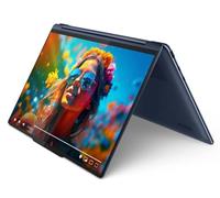 Lenovo Laptop Yoga 9i 2 en 1 con procesador Intel Core Ultra 7 155H, pantalla táctil OLED de 14 pulgadas 2.8K 120Hz, 16GB LPDDR5x-7467 RAM, SSD de 1 TB, lápiz delgado, lector FP, cámara RGB + IR de 5