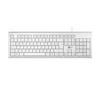 Lenovo lecoo KB101 - Teclado digital con líquido resistente a derrames, 450 g, altura ajustable, 43,9 x 13,3 x 3,1 cm, con cable USB, compatible con Win, Mac, Linux, color blanco