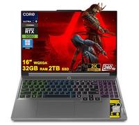Lenovo Legion 5 Gaming AI Laptop 16 pulgadas WQXGA 2560x1600 240Hz (100% DCI-P3, 500nits) Intel 24-core Ultra 9 275HX 32GB RAM 2TB SSD GeForce RTX 5060 (hasta 572 tapas AI) RGB retroiluminado Harman