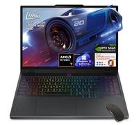 Lenovo Legion 5 Gaming Notebook, (38.4 cm WQXGA OLED 165Hz, AMD Ryzen 7 260, RTX 5060, 32GB DDR5 1TB SSD), retroiluminado KB, WiFi7, Win11 Pro Office Lifetime License, Eclipse Black, w/Mouse W/GaLiMu