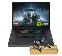 Lenovo Legion 5 Gen 10 RTX 5070 Gaming Laptop, 15.1 pulgadas WQXGA 165Hz, AMD Ryzen AI 7 350, 32GB DDR5 RAM, 1TB SSD, RGB retroiluminado KB, RJ-45, Wi-Fi 6, paquete con enfriador de laptop PCO, negro