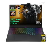 Lenovo Legion 5 - Laptop para juegos con IA de 15.1 pulgadas, WQXGA 2560x1600 OLED 165Hz AMD Octa-core Ryzen 7 260 32GB RAM 1TB SSD GeForce RTX 5060 DLSS4 (hasta 572 tapas AI) Harman Win11 ICP Hub con