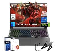 Lenovo Legion 5i Gaming Laptop - con Office Lifetime, Intel 24-Core i9-14900HX, pantalla de 16 pulgadas y 165 Hz, GeForce RTX 4060, retroiluminación RGB, Wi-Fi 6, Win 11 Pro, con accesorios cefesfy