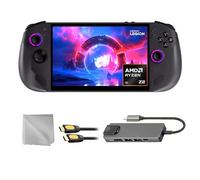 Lenovo Legion Go S 512GB SSD AMD Ryzen Z2 Go CPU Gaming Handheld 8 pulgadas pantalla táctil 120Hz, Mytrix Hub, cable HDMI, 3 accesorios: paquete 4 en 1