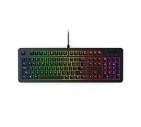 Lenovo Legion K310 RGB Teclado para juegos con cable, tiempo de reacción ultrarrápido con teclas táctiles, interruptores de membrana silenciosos, funcionamiento silencioso, iluminación RGB, resistente