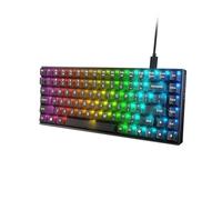 Lenovo Legion K510 Mini Pro - Teclado Gaming (Mecánico, 84 Teclas, Diseño 75% Compacto, Teclas Translúcidas, Iluminación RGB, QWERTY Español) Incluye Cable 1.8m - Color Negro