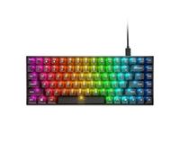 Lenovo Legion K510 Mini Pro Teclado mecánico para juegos con cable, diseño compacto 75%, iluminación RGB, interruptores mecánicos intercambiables en caliente, teclas programables