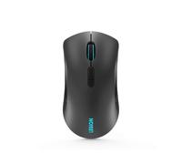 Lenovo Legion M600 - Ratón inalámbrico para Juegos (Sensor óptico 16.000 dpi, Diseño Ambidiestro, Retroiluminación LED RGB, 9 Botones) Negro