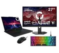 Lenovo Legion Pro 5 16 + Legion 27-10 Monitor, Legion Keyboard & Mouse Procesador AMD Ryzen 9 8940HX 2,40 GHz hasta 5,30 GHz, Windows 11 Home 64, 1 TB SSD M.2 2242 PCIe Gen4 TLC - LEGIONBUNDLEES3