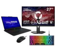 Lenovo Legion Pro 5 16 + Legion 27-10 Monitor, Legion Keyboard & Mouse Procesador Intel® Core i9-14900HX de 14? Generación núcleos E de hasta 4,10 GHz núcleos P de hasta 5,80 GHz, Windows 11 Home 64,