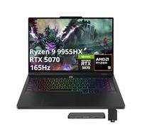 Lenovo Legion Pro 5 16 pulgadas WQXGA 165Hz Gaming Laptop, AMD Ryzen 9 9955HX, NVIDIA GeForce RTX 5070, 32GB DDR5, 3TB de almacenamiento (2TB SSD+1TB Docking Station Set), teclado retroiluminado RGB