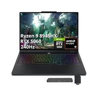 Lenovo Legion Pro 5 16 pulgadas WQXGA 240Hz Gaming Laptop, AMD Ryzen 9 8945HX, GeForce RTX 5060 8GB GDDR7, 64GB DDR5, 4TB SSD, teclado retroiluminado RGB de 24 zonas, cámara de 5 MP, Win 11, negro