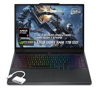Lenovo Legion Pro 5 - Laptop para juegos de 16 pulgadas, AMD Ryzen 7 8745HX, GeForce RTX 5060, WQXGA (2560 x 1600) OLED, Wi-Fi7, KB retroiluminado, Win11 (32 GB DDR5 RAM | SSD PCIe de 1 TB), Eclipse