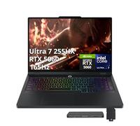 Lenovo Legion Pro 5i 16 pulgadas WQXGA OLED 165Hz Gaming Laptop, Intel Ultra 7 255HX, NVIDIA GeForce RTX 5060, 64GB DDR5, 2TB SSD, teclado retroiluminado RGB de 24 zonas, Win 11, negro, 1TB estación