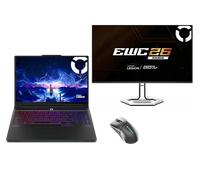 Lenovo Legion Pro 7i 16 + Legion Pro 32UD OLED Gaming Monitor & Legion M600s Qi Mouse Procesador Intel® Core Ultra 9 275HX núcleos E de hasta 4,60 GHz núcleos P de hasta 5,40 GHz, Windows 11 Home 64,
