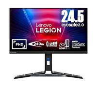 Lenovo Legion R25f-30 - Monitor Gaming 24.5'' FullHD con EyeSafe (VA, 240Hz, 0.5ms, HDMI+DP, FreeSync Premium, Altavoces) Ajuste de inclinacióltura/Pivot/Giro - Negro