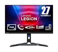 Lenovo Legion R27i-30 - Monitor Gaming 27'' FullHD con EyeSafe (IPS, 165Hz, 0.5ms, HDMI+DP, FreeSync Premium, Altavoces) Ajuste de Inclinación/Altura/Pivot/Giro - Negro