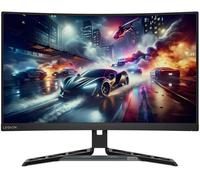 Lenovo Legion R27qc-30 - Monitor Gaming Curvo 27" (180Hz, 0.5 ms MPRT, 16:9, 2560 x 1440 px, HDMI+DP, Altavoces 3Wx2, EyeSafe) VESA 100mm, Soporte Inclinable, Giratorio y Ajustable en Altura - Negro