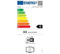 Lenovo - Legion R32qc-30 pantalla para PC 80 cm (31.5") 2560 x 1440 Pixeles Quad HD LED Negro