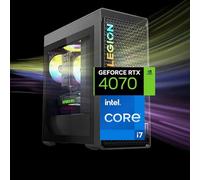 Lenovo Legion T5 Gen 8 Gaming Tower Desktop, procesador Intel Core i7-13700F de 13ª generación, NVIDIA GeForce RTX 4070, 32GB DDR5 RAM, 2TB SSD, cámara web, HDMI, DP, RJ-45, Wi-Fi 6, Windows 11 Home,