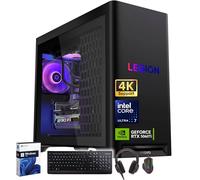 Lenovo Legion Tower 5i 30L Ordenador de escritorio para juegos, NVIDIA RTX 5060Ti (8GB GDDR7), Intel Ultra 7 265F (máximo 5.3GHz), 64GB DDR5-5600 MT/S, 4TB SSD, Windows 11 Pro, KB y mouse, accesorios