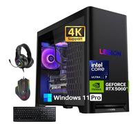 Lenovo Legion Tower 5i Gaming Desktop PC, NVIDIA GeForce RTX 5060Ti 8GB GDDR7, procesador Intel Core Ultra 7 265F, 32GB DDR5 5600MHz, 1TB PCIe SSD, Windows 11 Pro, kit de auriculares para juegos