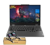 Lenovo LOQ 15 15AHP9 RTX 4060 AI Gaming Laptop, 15.6 FHD 144Hz, AMD Ryzen 7 8845HS, NVIDIA RTX 4060, 32GB DDR5 RAM, 1TB SSD, teclado retroiluminado, RJ-45, paquete con enfriador de laptop PCO