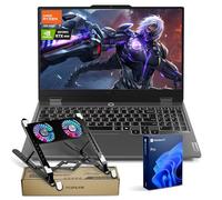 Lenovo LOQ 15 15ARP9 RTX 4050 Pro Gaming Laptop, 15.6 FHD 144Hz IPS Display, AMD Ryzen 7 7435HS, NVIDIA GeForce RTX 4050, 32GB DDR5, 1TB SSD, teclado retroiluminado, Wi-Fi 6, paquete con enfriador PCO