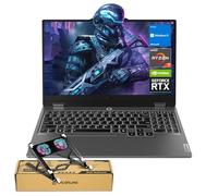 Lenovo LOQ 15 15ARP9 RTX 4060 Laptop para juegos, 15.6 pulgadas FHD 144Hz, AMD Ryzen 7 7435HS, NVIDIA RTX 4060, 32GB DDR5 RAM, 1TB SSD, retroiluminado KB, RJ-45, paquete con enfriador PCO para laptop