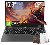 Lenovo LOQ 15.6 Gaming Laptop RTX 4050, AMD Ryzen 5 7235HS (Beat i7-11700H), pantalla FHD G-SYNC, KB retroiluminado, Nahimic, W/128GB PSD, Win11 Pro (32GB DDR5|1TB SSD)