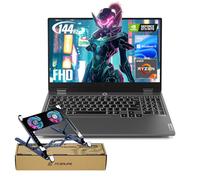 Lenovo LOQ 15 AI Gaming Laptop con Copilot, 39.6 cm FHD 144Hz, AMD Ryzen 7 7435HS, NVIDIA GeForce RTX 4070, 32GB DDR5 RAM, 1TB SSD, retroiluminado KB, paquete con radiador plegable PCO, enfriador para