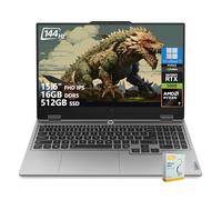 Lenovo LOQ 15 Laptop para juegos alimentada por IA | 15.6 pulgadas FHD IPS 144Hz (100% sRGB, G-SYNC) | AMD 8-Core Ryzen 7 250 | 16GB DDR5 512GB SSD | GeForce RTX 5060 (572 AI Tops) | Win11 Pro